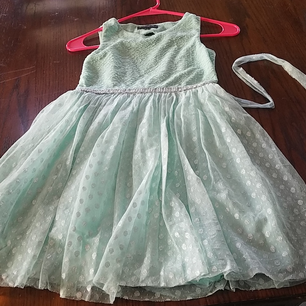 pretty green dress
